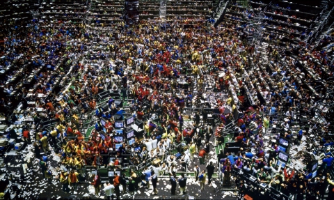 Chicago Board of Trade II (1999) by Andreas Gursky