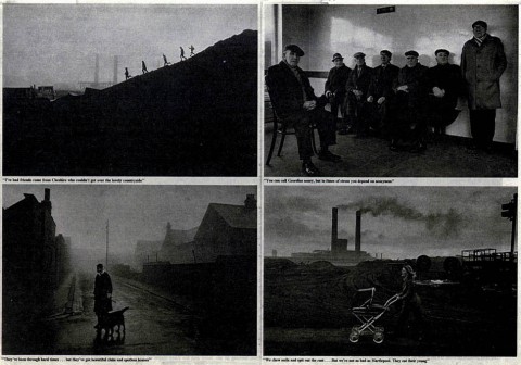 from Steel Works, photographs by Don McCullin